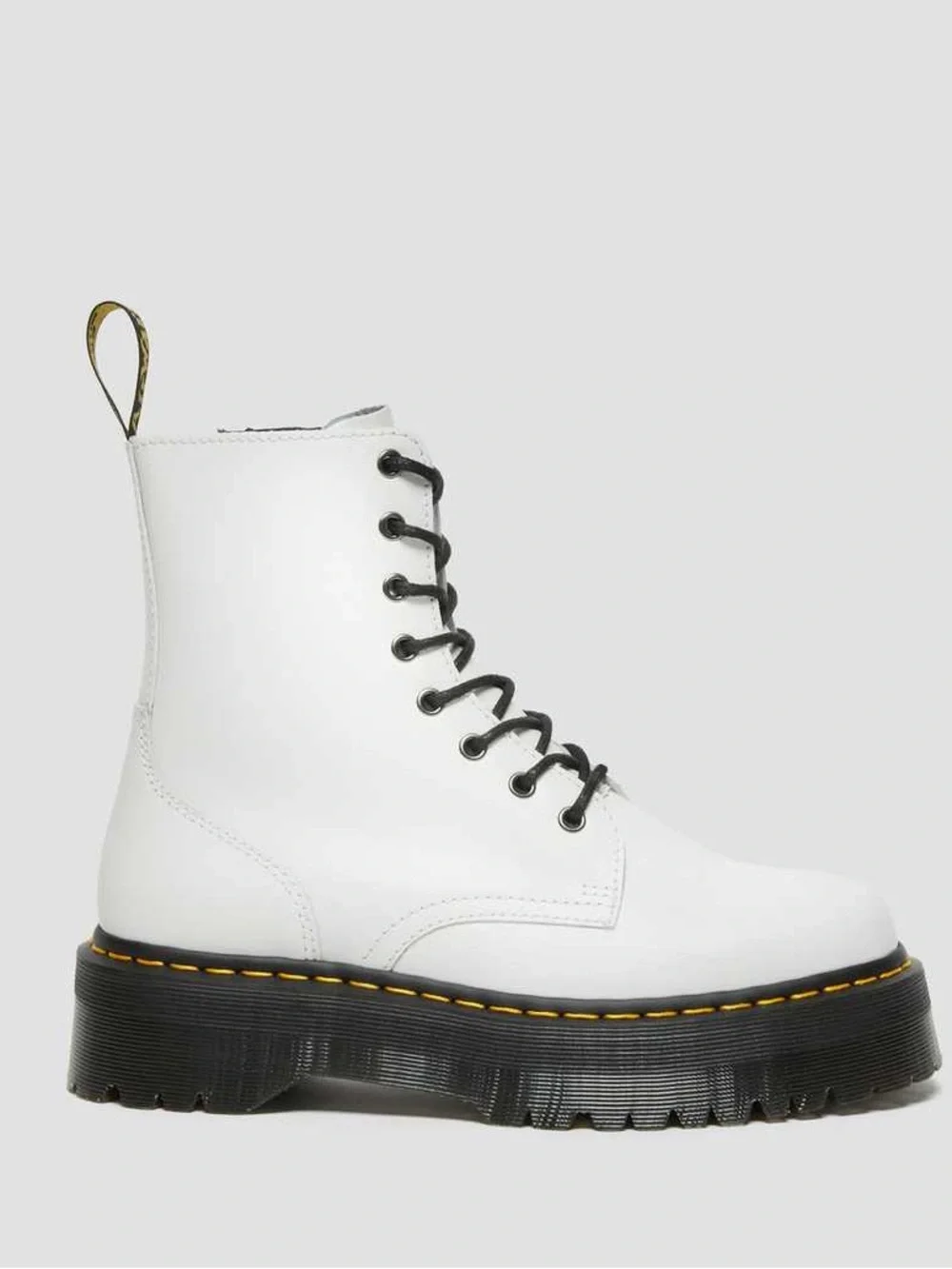 Dr. Martens White Jadon Platform Boots Women’s Size US 7 EU 38